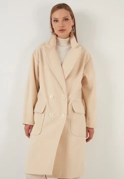 LELA Loose Fit - Mantel - Stone