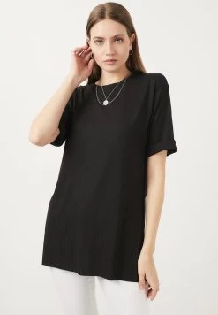LELA Slim Fit - Blouse - Black