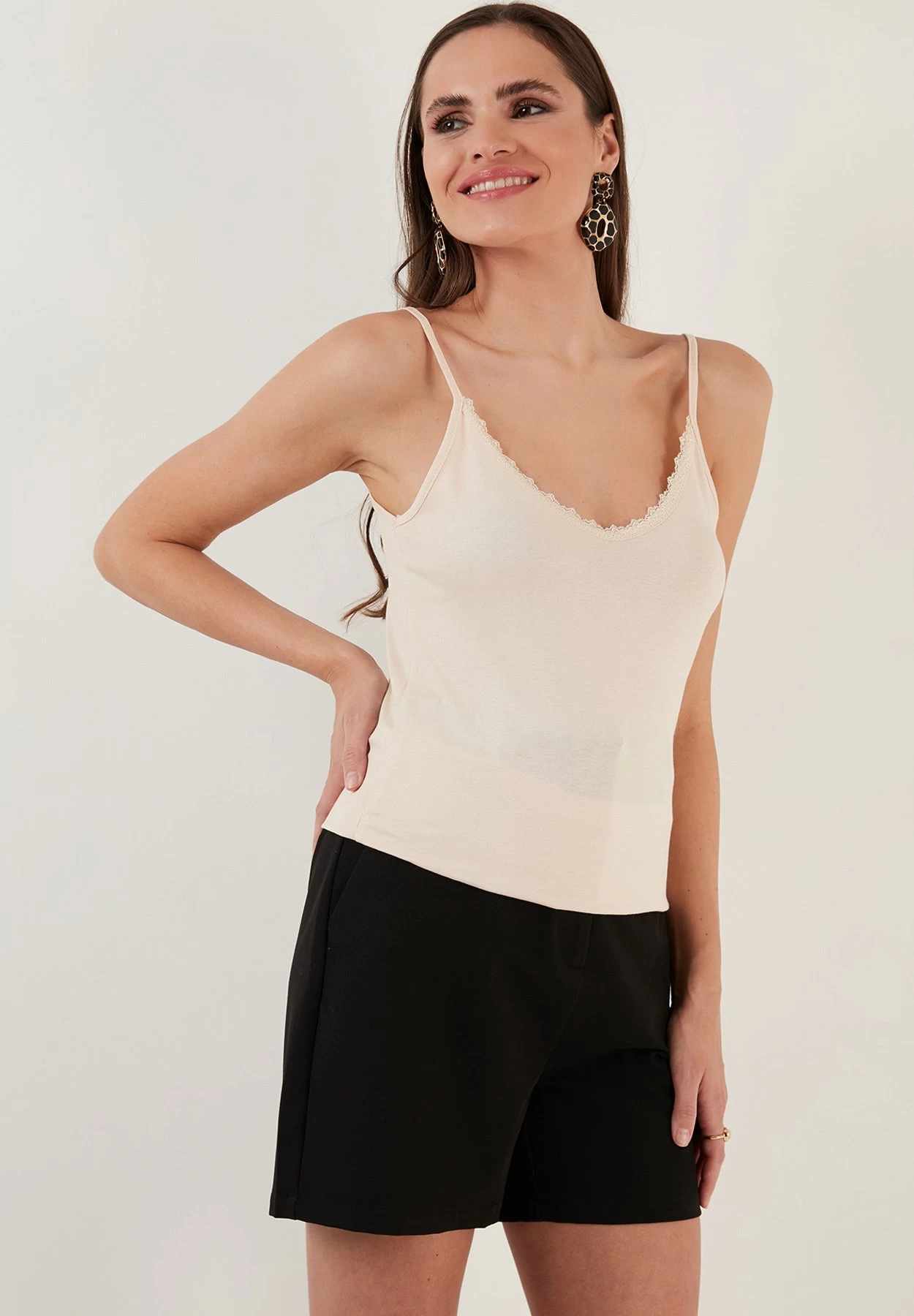 LELA Athlete - Top - Stone 5 LELA Athlete - Top - Stone - Afbeelding 5