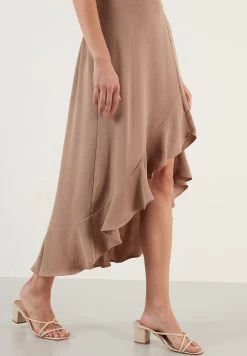 LELA Regular Fit - A-Lijn Rok - Mink 9 LELA Regular Fit - A-Lijn Rok - Mink -LELA e728fea255da42718af7c13ec76dce05