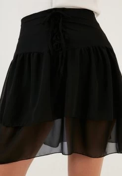 LELA Regular Fit - Minirok - Black 13 LELA Regular Fit - Minirok - Black -LELA e76f908a67e34c67822ea8bbfc9d9210