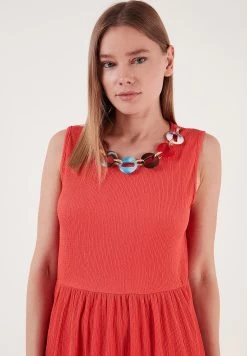 LELA Regular Fit - Jurk - Vermilion -LELA ea2b0b3043154556a7ddd5867a72dd30