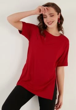 LELA Slim Fit - Blouse - Red 9 LELA Slim Fit - Blouse - Red -LELA efff45a5b1eb44cebea4eaaed207df48