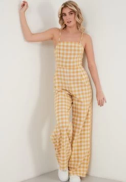 LELA Slim Fit - Jumpsuit - Mustard Color