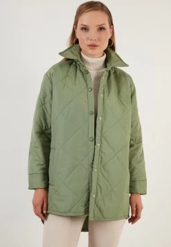LELA Loose Fit - Winterjas - Light Green -LELA f1212ca73aaa4c87ae30ee6ad6233a34