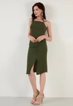 LELA Jurk - Light Khaki 10 LELA Jurk - Light Khaki -LELA f1bcce11ef6946fc8a970dad8e7b773b