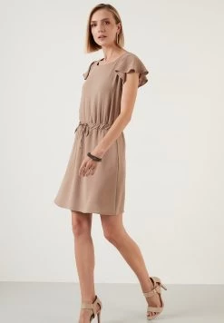 LELA Regular Fit - Jurk - Light Brown 11 LELA Regular Fit - Jurk - Light Brown -LELA f29b6e3a44c2414aa95d02f24ad262d5