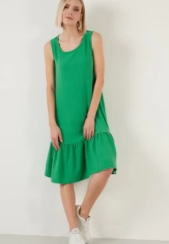 LELA Regular Fit- Jurk - Benetton Color -LELA f3acad6082664e0486d6004f40d84844