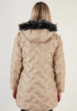 LELA Slim Fit - Winterjas - Stone -LELA f4c643ea2ec042a5b720f3f0efb50a54