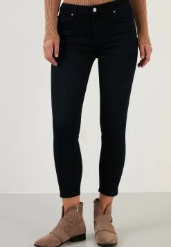 LELA Jeans Skinny Fit - Navy Blue