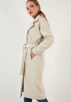 LELA Loose Fit - Mantel - Light Mink -LELA f853c0525b8e458f8012b1abc4e93074