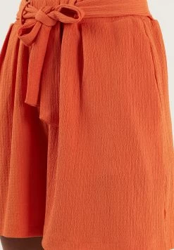 LELA Regular Fit - Shorts - Orange -LELA fc504661c93e42d7845fc24d4957e355