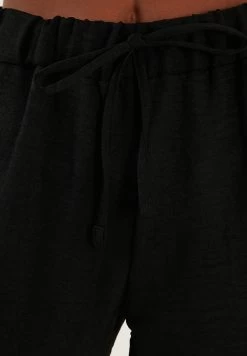 LELA Regular Fit - Broek - Black -LELA fe0bd0370a45484eafe5274b5104316c