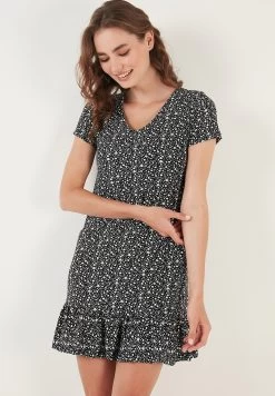 LELA Mini- Jurk - Black 9 LELA Mini- Jurk - Black -LELA fe3b4580149149b9bb23ead76b4304fe