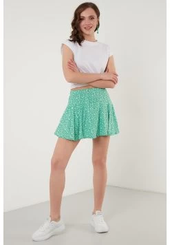 LELA Flowered Elastic Waist - Shorts - Benetton Color