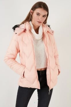 LELA Regular Fit - Winterjas - Powder Pink -LELA ffc921e3d29d429ab45c70ad9df14dff